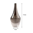 thumbnail image 3 of Jarrón de cristal para decoración para hogar, jarrón de cristal con gradiente de hollín, soporte para plantas, regalos de inauguración de para Los 7x7x17cm BLESIY Jarrón de plantas, 3 of 7