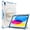 Blue, variant on Dual Layers Protection Shockproof Cover with Hand Strap, Pencil Holder, Shoulder Strap for iPad 7th/8th/9th Generation 10.2" Case