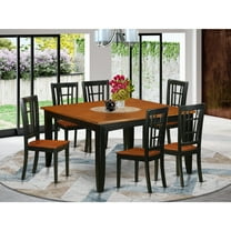 HomeStock Coastal Craftsman Room Set-HomeStock Table And Wood HomeStock Chairs