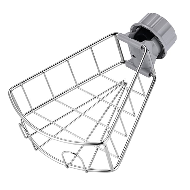 CATIEBYE Organizador De Acero Inoxidable Para Fregadero Con Rejilla Para Jabón Y Esponja Color