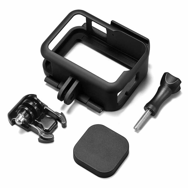 Estuche Protector De Plástico Para Gopro Hero 9 Estuche Con Marco De Carcasa Con Accesorio Para Cámara De Montaje En Zapata Fría Advancent EL011875-00