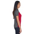 thumbnail image 4 of Ash City - Core 365 Ladies' Balance Colorblock Performance Piqué Polo - CE101W, 4 of 4