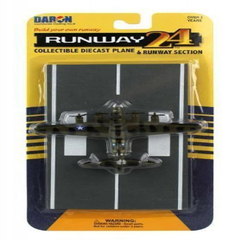 Daron Runway24 Diecast Metal Toy with Runway Section X-33 