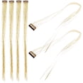 thumbnail image 3 of 6 piezas Clip en extensiones de cabello Tinsel Extensiones para el cabello Extensiones de cabello Glitero Glitero Tinsel, 3 of 5