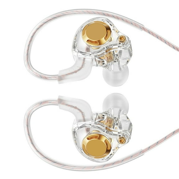 Noise Isolating Wire Earphones Featuring Interchangeable Cable And Ergonomic Design For Day Use Deeply Bass Headsets