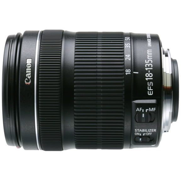 Restored Canon EF-S 18-135mm f/3.5-5.6 IS STM Lens (Refurbished)