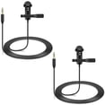 thumbnail image 1 of Paquete de 2 micrófonos Lavalier para DJI Mic 2 y Rode Wireless GO 2, 1 of 7