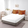 thumbnail image 4 of YST Halloween Skeleton 7-Piece Comforter Set, King Size, Skull Cross Pattern Bed in a Bag, Polyester, 4 of 5