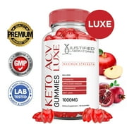 Luxe Keto ACV Gummies 1000MG Dietary Supplement 60 Gummys