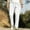 c01White, variant on USNSM Men's Casual Pants Relaxed Fit Drawstring Elastic Waist Lightweight Pant Solid Color Straight Leg Trousers Black L