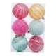 thumbnail image 3 of 6 colgantes de bolas navideñas, manualidades ligeras, decoración navideña para el árbol de Navidad Multicolor, 3 of 9