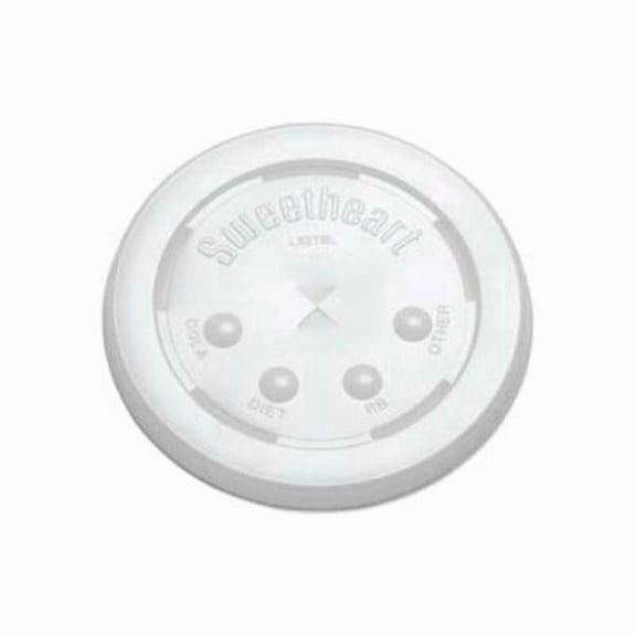 16 oz Translucent SOLO Straw-Slot Cold Cup Lids - 2, 000 Count