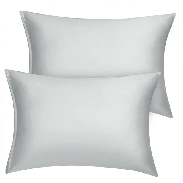 Unique Bargains Satin Pillowcase Zippered Silky Sateen