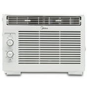 Midea 5,000 BTU Mechanical Window Air Conditioner, Covers up to 150 Sq ft, Easy Installation, MAW05M1WWT, White, New