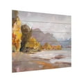 thumbnail image 2 of Danhui Nai 'October Coast' Wood Slat Art 18x22, 2 of 5