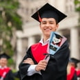thumbnail image 4 of BiFandian Graduation Bear with Doctoral Cap Bouquet, Congrats Grad Bouquet with Plush Bear Doll , Graduation Party Favors for 2025 Graduation Decorations, 4 of 6