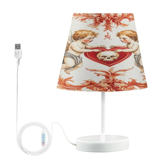 BZSMCE Table Lamp Creative Cute Angel Pattern Simple Pattern Night Light