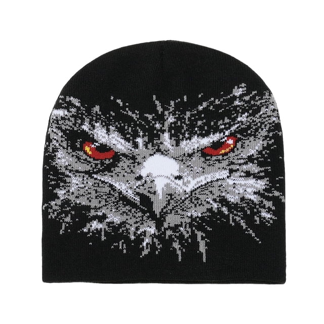 Sombrero Cálido para las Mujeres Sombreros Cálidos para los Hombres, Protección de Oído a Prueba de Frío Unisex Tirar Sobre Gorra de Invierno de Punto