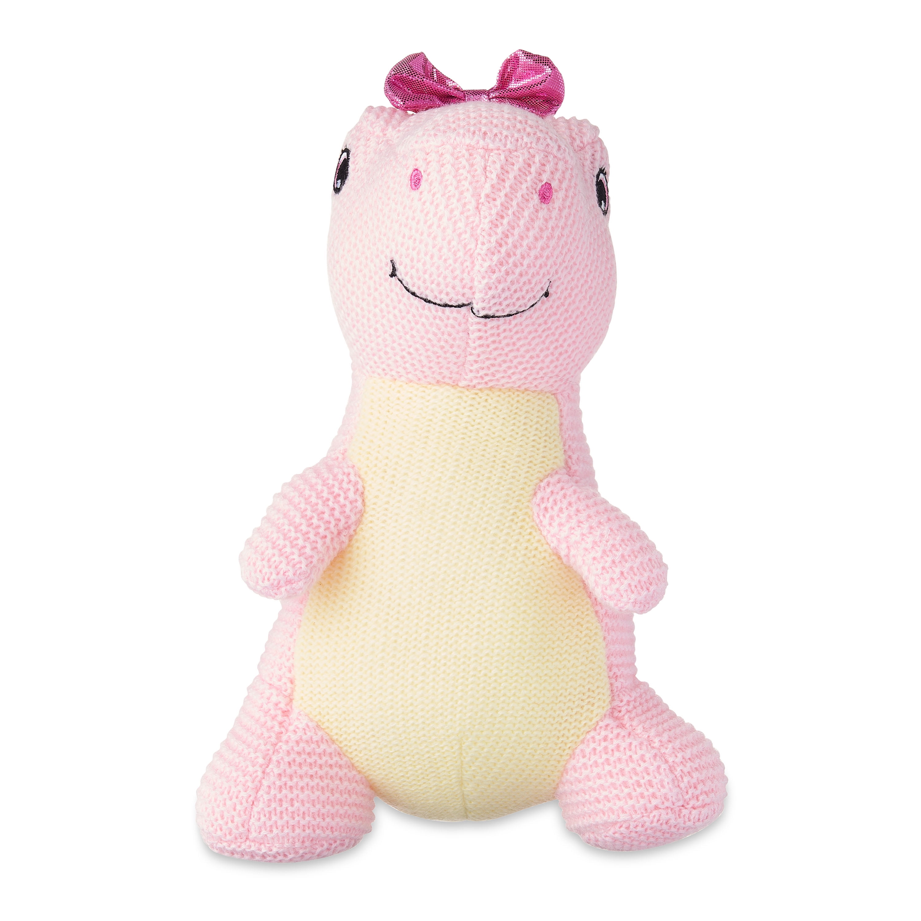 Spark Create Imagine 9.5' Pink Baby T-Rex Dinosaur Knit Plush