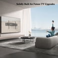thumbnail image 4 of Full Motion TV Wall Mount Bracket for 32-80 inch TVs, Articulating Arms with Swivel Tilt Extension, Holds Up to 132lbs, Max VESA 600x400mm, 4 of 12