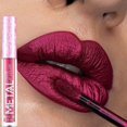 thumbnail image 2 of Brillo de labios líquido mate, maquillaje resistente al agua, taza antiadherente, conjunto de pintalabios de Metal duradero, tono de labios brillante Gao Jinjia LED, 2 of 2