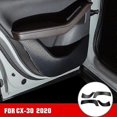 thumbnail image 4 of Car Carbon Fiber Door Anti-kick Pad Side Edge Protection Mat Cover For -30 2019 2020, 4 of 5