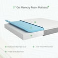 thumbnail image 2 of Novilla 8 inch Gel Memory Foam Mattress in a Box, King Mattress, 2 of 8