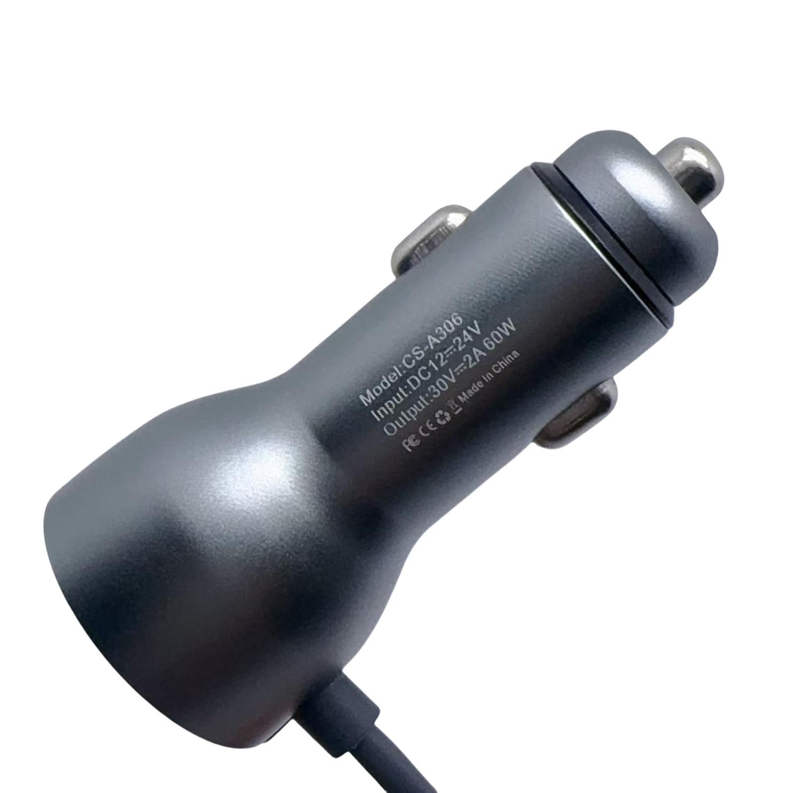 Starlink Mini Car Charger Adapter 12–24V to 30V 2A – 60W Vehicle Power Supply with Pure Copper Core, Waterproof Plug-and-Play DC Cable for Starlink Mini (Not Gen 2/3)