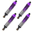 thumbnail image 2 of Amortisseur Rc Amortisseur Rc Pièces de Voiture 4Pcs Rc hors Route Véhicule Métal Amortisseur Partie pour HSP 106004 Télécommande Voiture Accessoirepurple, 2 of 8