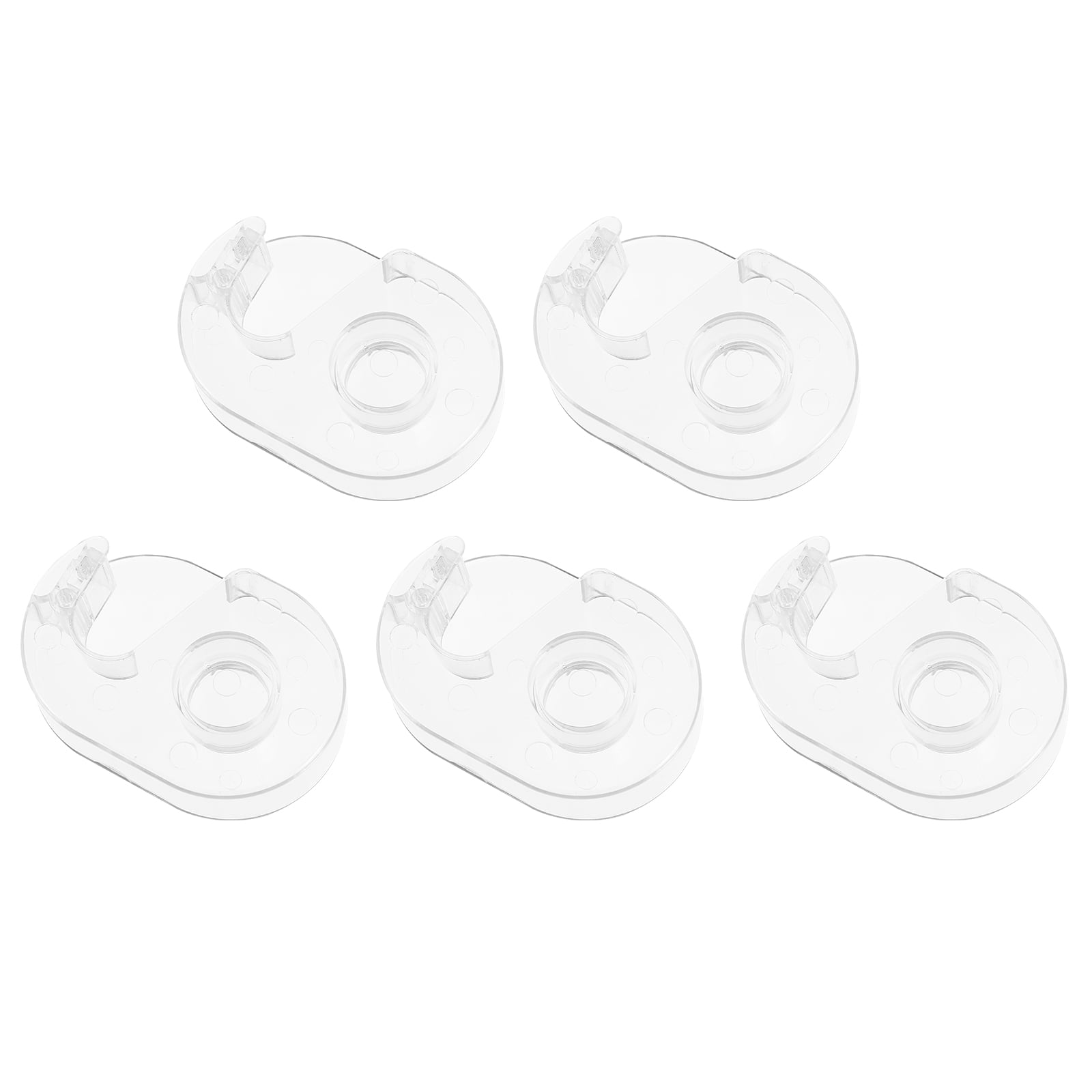 5pcs Washi Tape Dispenser Tape Cutter Plastic Portable Office Holder for Arts