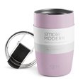 thumbnail image 2 of Simple Modern Travel Coffee Mug Tumbler with Clear Flip Lid | Reusable Insulated Stainless Steel Coffee Thermos | Gifts For Men, Women, Mom, Dad | Voyager Collection | 12oz | Lavender Mist Simple Modern Ver descripción, 2 of 2
