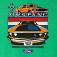 thumbnail image 6 of Wild Bobby Mustang Powered by Ford Performance Cars and Trucks Women Tri-Blend Racerback Tank Top, Envy, Small, 6 of 6