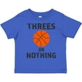 thumbnail image 3 of Inktastic Basketball Threes or Nothing Boys or Girls Toddler T-Shirt, 3 of 5