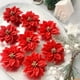 thumbnail image 2 of Juego de moldes de silicona reutilizables for Navidad, bayas de acebo, hojas 3D con flores de Pascua for manualidades de resina, velas y manualidades de yeso, 2 of 7