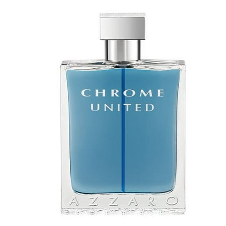 Azzaro Chrome United Eau De Toilette Spray, Cologne for Men, 3.4