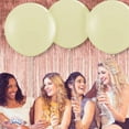 thumbnail image 2 of PMU Premium Latex Balloons - Jumbo Size Balloons for Birthdays, Wedding Parties, Baby Shower, Indoor & Outdoor Party Events & Decoration Supplies - Made in USA, 36 Inch Ivory Blush, Pkg/6, 2 of 7