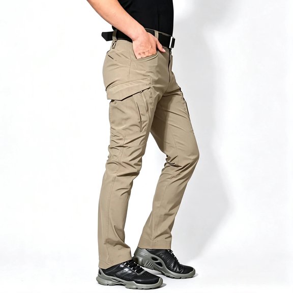 Men's Cargo Pants Flexible Fit Everyday Outdoor And Work Pants S‑XXL
