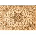 thumbnail image 1 of Ahgly Company Indoor Rectangle Medallion Orange Traditional Area Rugs, 2' x 3', 1 of 1