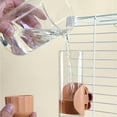thumbnail image 3 of Alimentador automático de agua for loros de 6,76 Oz con válvula de resorte for periquitos, cacatúas, periquitos y canarios, 3 of 6
