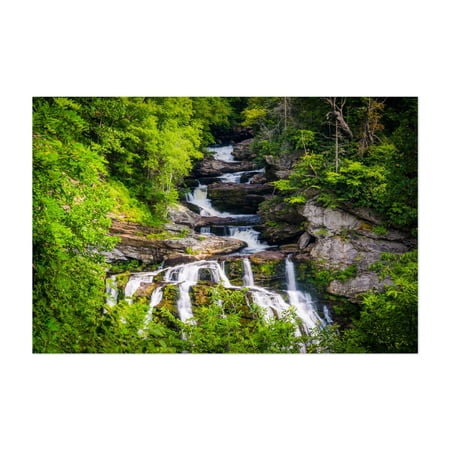 Cullasaja Falls - Highlands North Carolina Photography Unframed Wall Art Print 5 x 7 inches