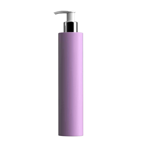 Dispensador de jabón en botella con cabezal de bomba de acrílico esmerilado for el hogar, el hotel y el baño, 250 ml, verde, rosa y morado