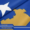 thumbnail image 4 of G128 Combo Pack: American USA Flag 3x5 Ft & Kosovo Flag 3x5 Ft, Both Printed 150D Polyester, Indoor/Outdoor, Brass Grommets, 4 of 8