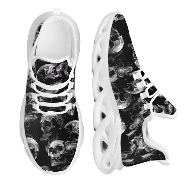 Zapatillas deportivas para hombre, zapatos para tecnólogo radiológico, estampado azul, informales, ligeras, para hombre