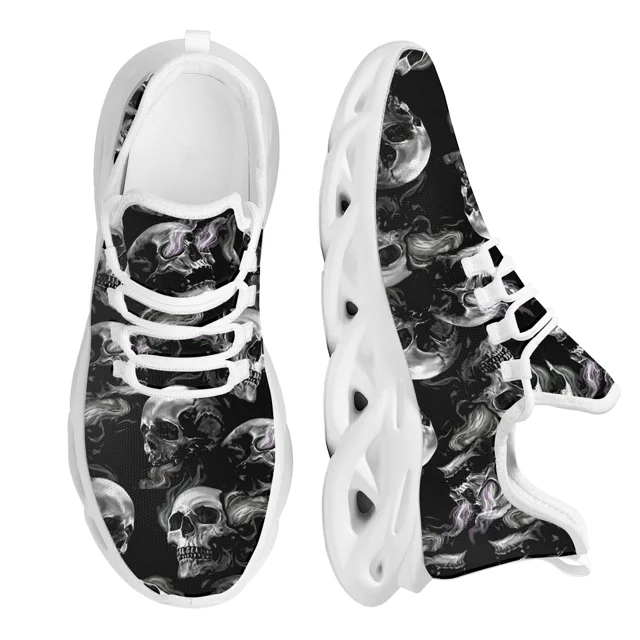 Zapatillas deportivas para hombre, zapatos para tecnólogo radiológico, estampado azul, informales, ligeras, para hombre
