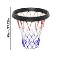 thumbnail image 4 of WAXCMXYH Portable Basketball Net, Easy to Install Basketball Net, Detachable Basketball Net Replacement for Rimless Hoops, Lightweight Basketball Net for Indoor Outdoor Sports, 4 of 7