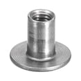 thumbnail image 1 of Unique Bargains M6 T-nuts, 24 Pack Carbon Steel Tee Nuts, Round Base Weld Nuts 15mm Height, 1 of 5