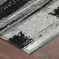 thumbnail image 3 of Addison Rugs Chantille Indoor/Outdoor Transitional Squares Black Machine Washable Rectangle Rug, 10' x 14', 3 of 8