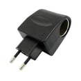 thumbnail image 1 of AC 220v To DC 12v Car Cigarettes Lighter Adapter EU US Plug Converter Wall-Mounted Power Plug Converter Socket Car Accessories, 1 of 5