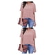 thumbnail image 1 of Blusa Minnieouse con cuello en V manga corta holgada Floral para mujer, 1 of 6