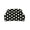 Black White Dots, variant on Clutch Purse for Women,Woven Evening Bags,Knit Striped Clutch Handbags,Large Dumpling Bag for Ladies,Girlfriend,Travel Makeup Storage Lightweight Portable Pouch(Black White Dots)